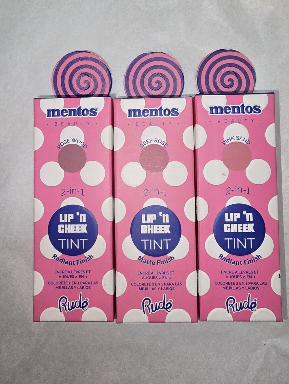 Mentos Beauty Lip 'n Cheek Tint Your Choice Of 1
